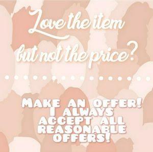 I will accept all reasonable offers!!!